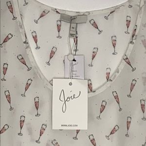 Joie 100% Silk Tank Blouse